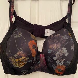 Printed Contour Underwire T-Shirt Bra - Déesse Collection 38DD